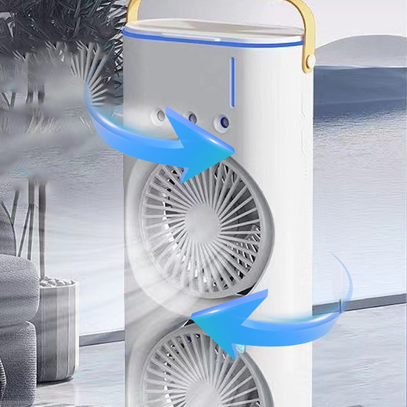 🔥Sommer-Hot-Sale🔥Tisch-Oszillierender Turm-Ventilator mit Sprühfunktion