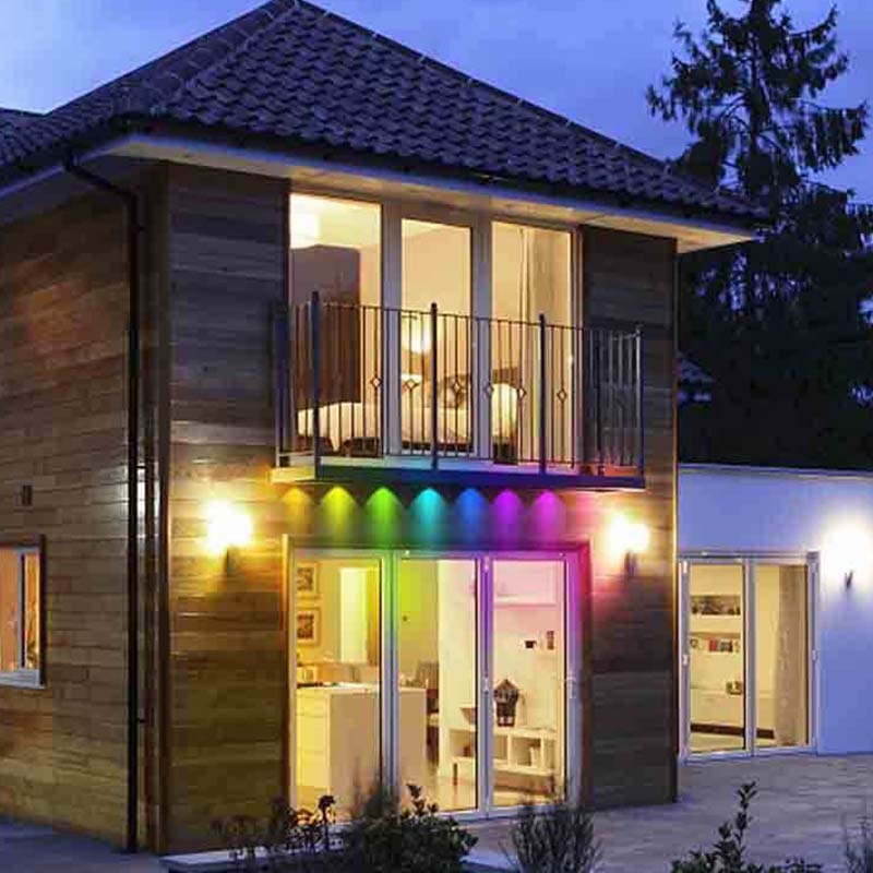 Schlaue RGB Außenlichterkette für vielseitige Dekoration