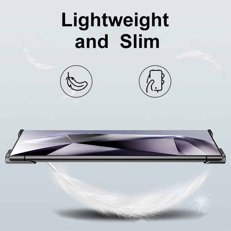 Kreative Metall-Skelett-Handyhülle für Samsung S24/23