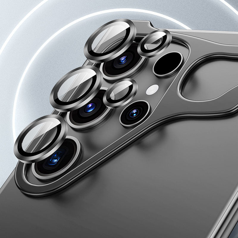 Kreative Metall-Skelett-Handyhülle für Samsung S24/23