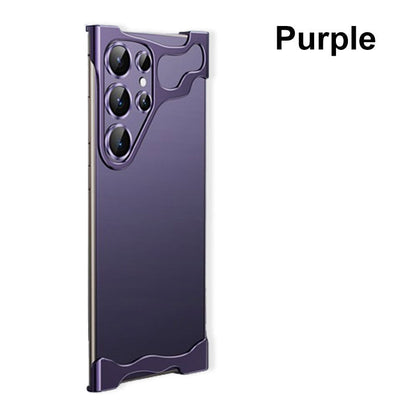Kreative Metall-Skelett-Handyhülle für Samsung S24/23