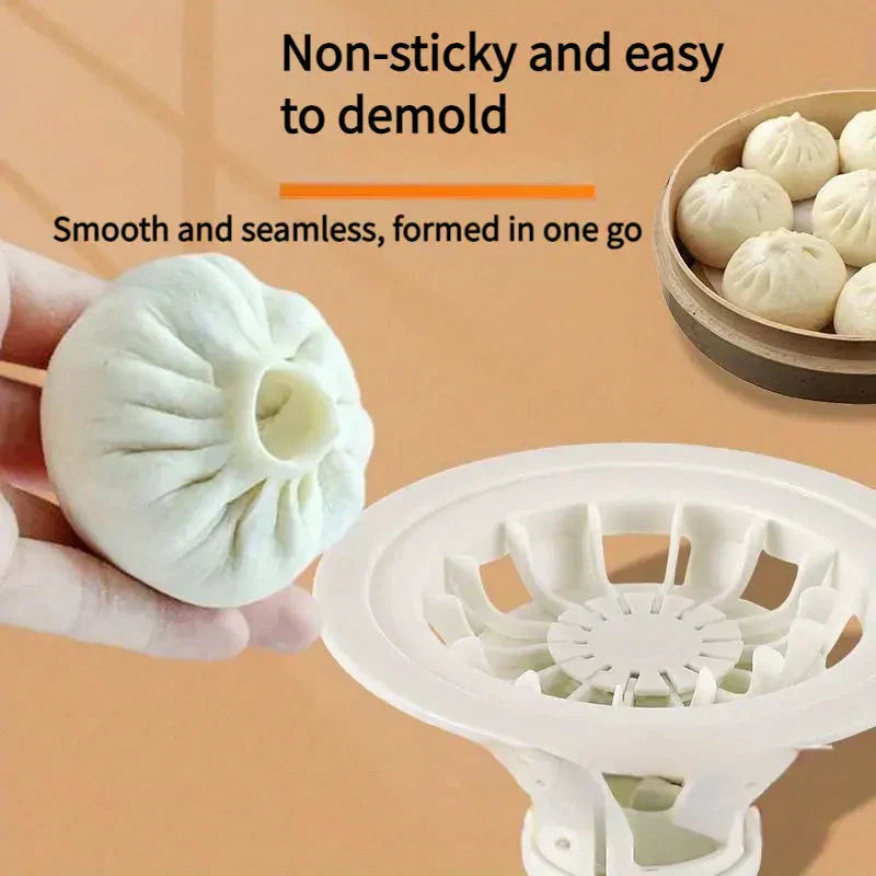 1 Stück ABS lebensmittelechter Dumpling Maker Form, Antihaft, leicht zu entformen, Küchen Gadget für nahtlose Baozi Dumplings