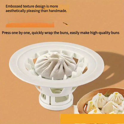 1 Stück ABS lebensmittelechter Dumpling Maker Form, Antihaft, leicht zu entformen, Küchen Gadget für nahtlose Baozi Dumplings