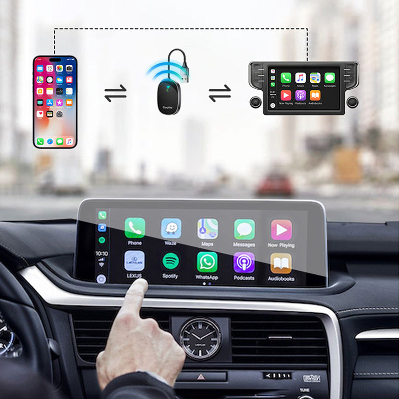 Wireless Carplay Adapter, Wired CarPlay in Wireless CarPlay umwandeln