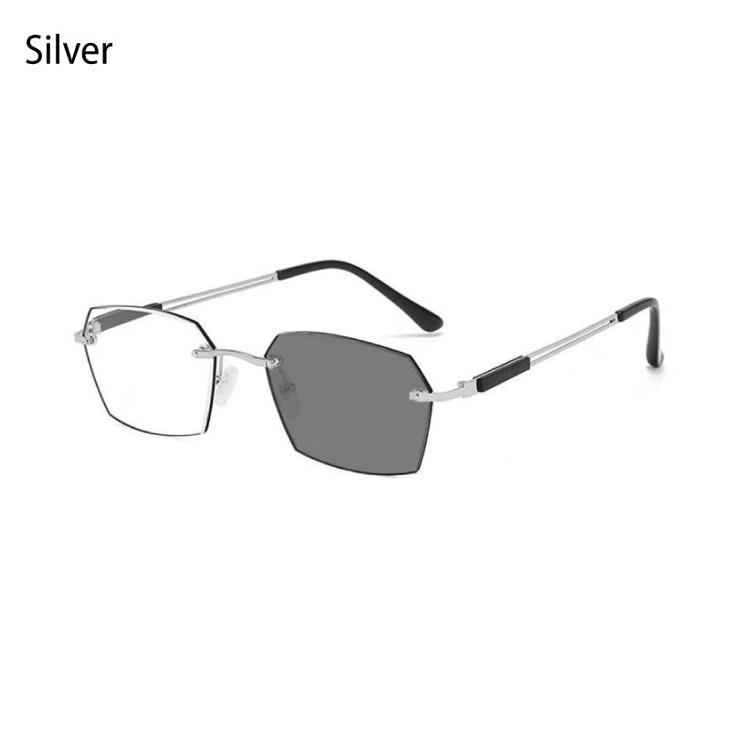 2-in-1 photochrome Blaulicht filternde Lesebrille