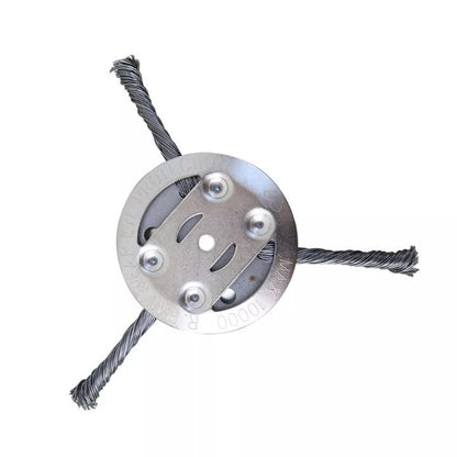 Stahlbürsten-Rasentrimmerkopf - Effizienter Unkrautentferner