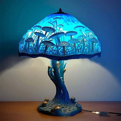 Buntglas Tischlampe