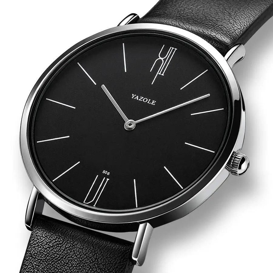 Stilvolle Herren Armbanduhr -  Zeitloses Design