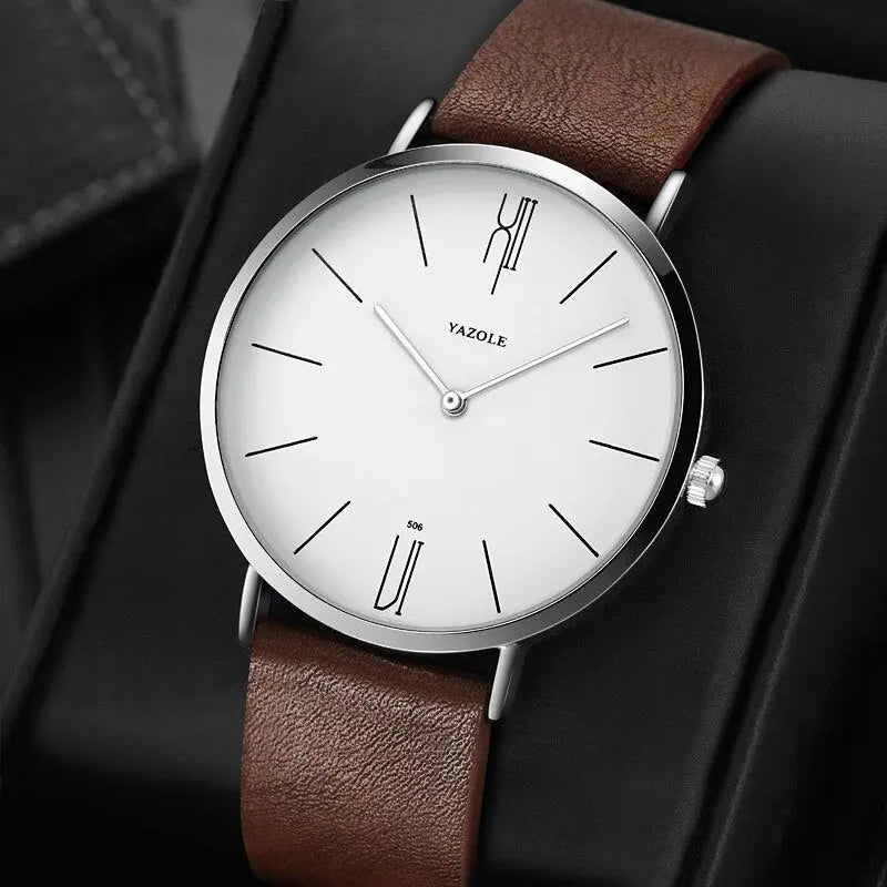 Stilvolle Herren Armbanduhr -  Zeitloses Design