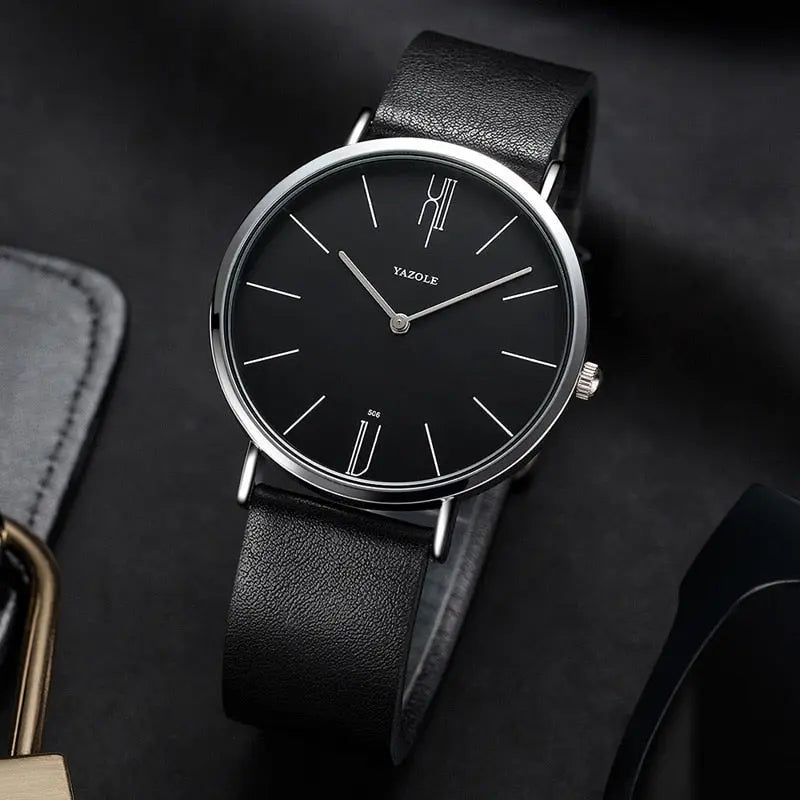 Stilvolle Herren Armbanduhr -  Zeitloses Design