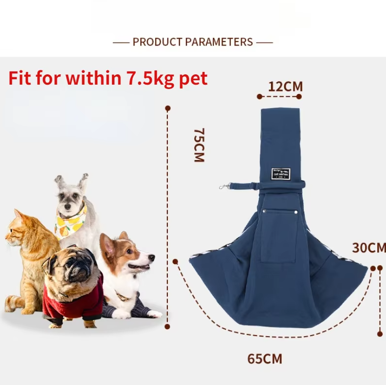 Hunde-Tragetasche Schultertasche | Bequeme &amp; Stilvolle Haustiertragetasche