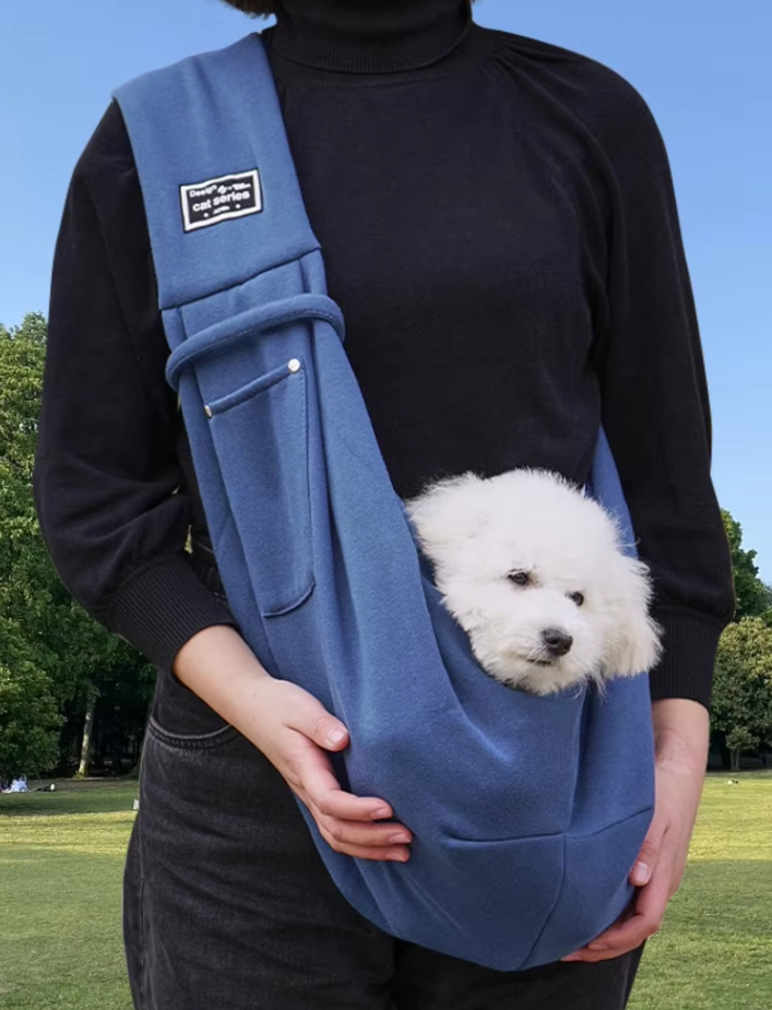 Hunde-Tragetasche Schultertasche | Bequeme &amp; Stilvolle Haustiertragetasche