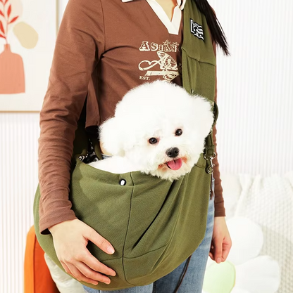 Hunde-Tragetasche Schultertasche | Bequeme &amp; Stilvolle Haustiertragetasche
