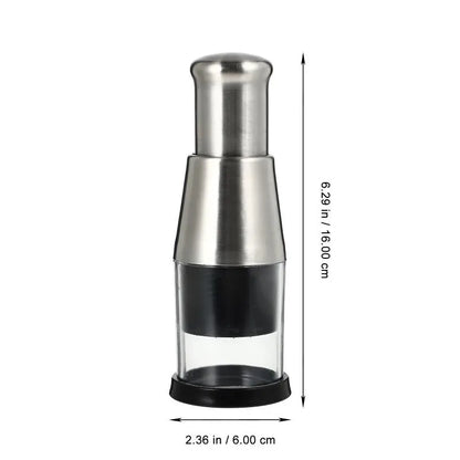 Manueller Edelstahl-Gemüseschneider - ChefChop Pro – Effizient und Stilvoll