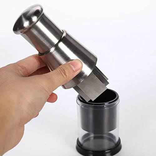 Manueller Edelstahl-Gemüseschneider - ChefChop Pro – Effizient und Stilvoll