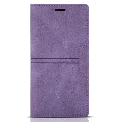 Wildleder iPhone Magnet Flip Cover Kartenhalter Geldbörse Hülle