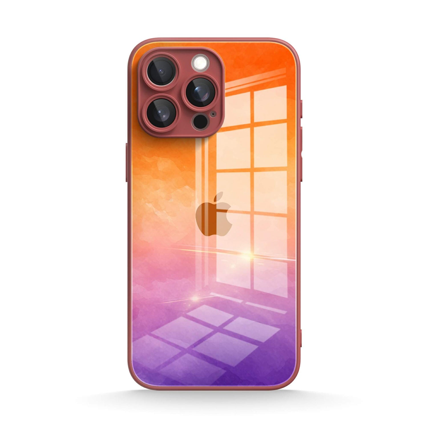 Sonnenuntergangsfarbe | iPhone-Serie stoßfeste Schutzhülle