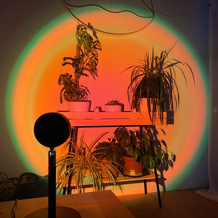 Vielseitiger LED-Projektor für eine entspannende Atmosphäre
