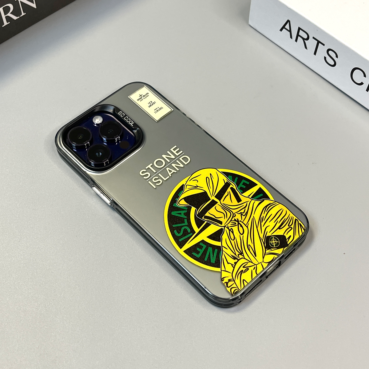 Elektroplattiertes silbernes mattes iPhone-Case