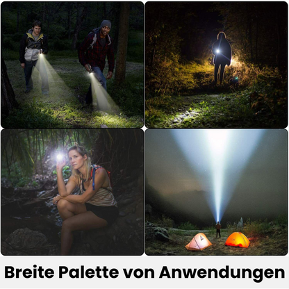 Taktische Taschenlampe für Helligkeit &amp; Sicherheit