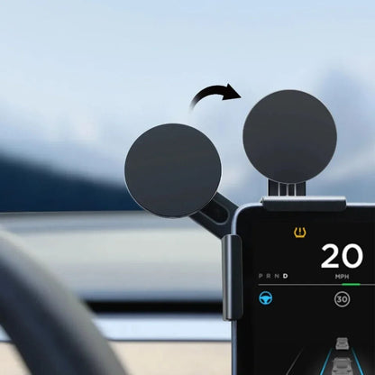 Tesla Magnetisches Autoladegerät – Blitzschnelles Laden für Ihr iPhone