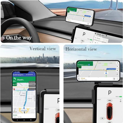 Tesla Magnetisches Autoladegerät – Blitzschnelles Laden für Ihr iPhone