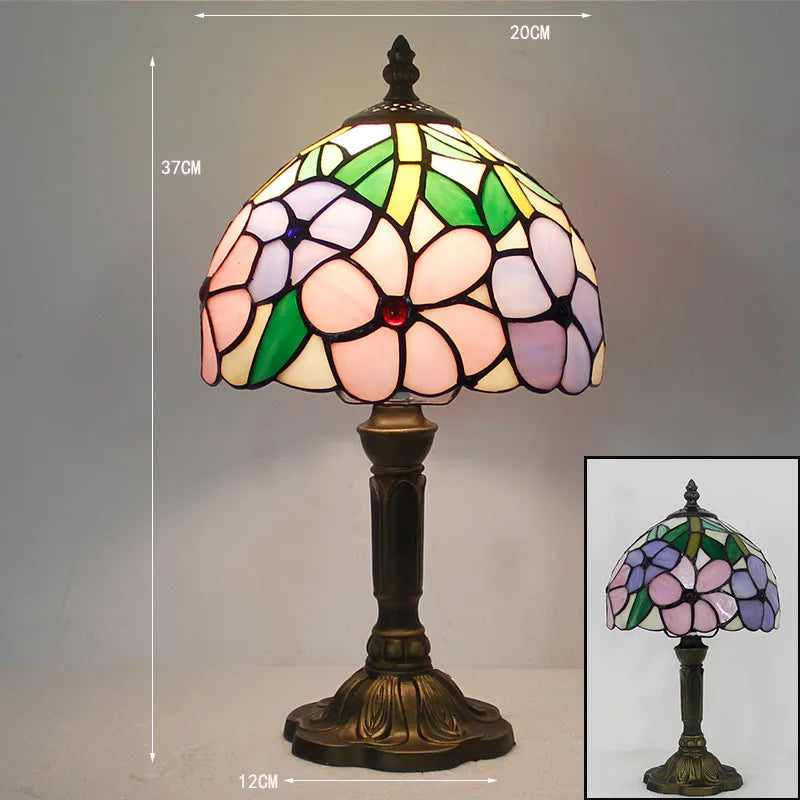 Tiffany Schreibtischlampe - Elegantes, farbenfrohes Design
