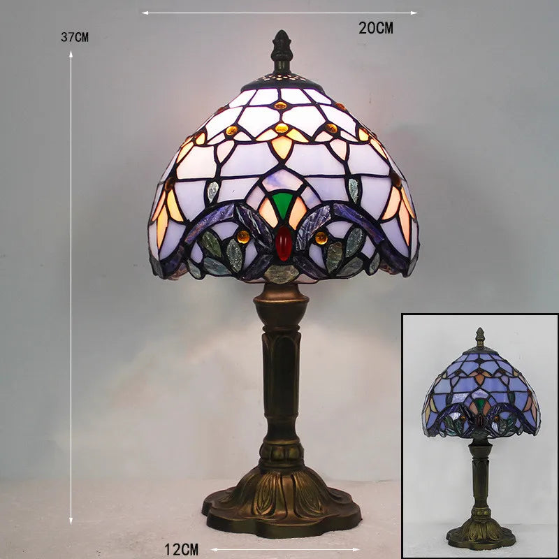 Tiffany Schreibtischlampe - Elegantes, farbenfrohes Design