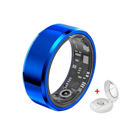 Titanium Smart Ring für Damen und Herren mit IPX8 Wasserdichtigkeit, Gesundheitsüberwachung und Leichtgewicht