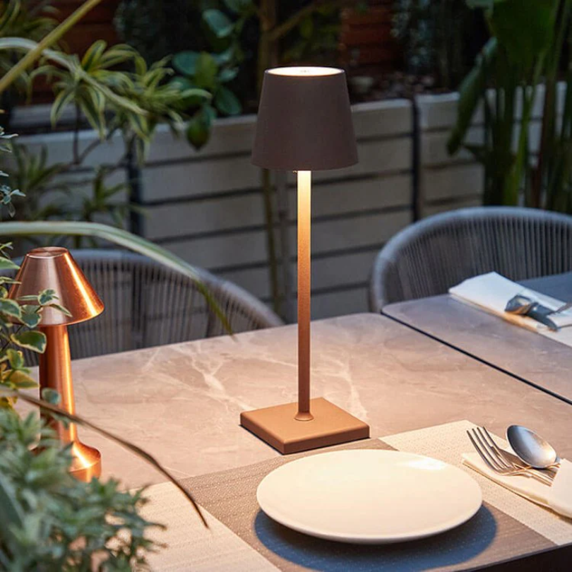 Touch-sensitive LED-Tischlampe - Kabellos | Stilvolles Design