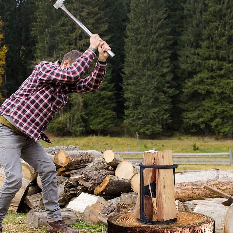 Holzspalter - Sicher &amp; Tragbar | Kein Strom