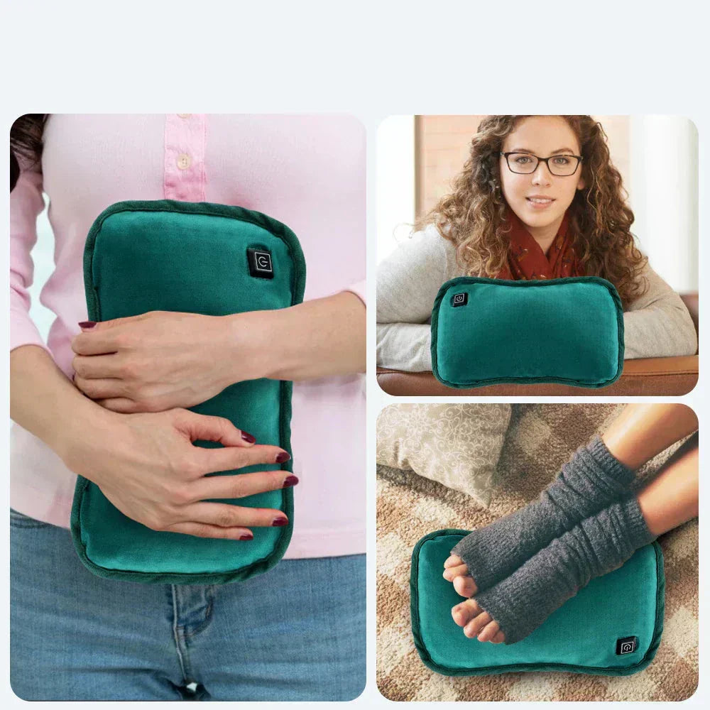 Tragbares Heizkissen - Wiederaufladbar mit USB &amp; Weich