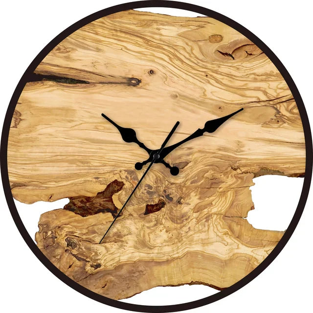 Transparente Wanduhr - Modernes Design