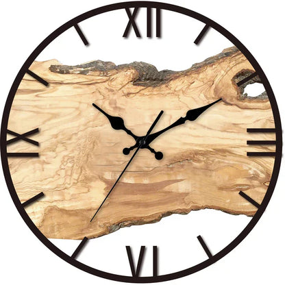 Transparente Wanduhr - Modernes Design
