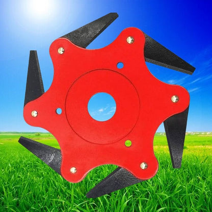 Schwerlast 6-Stahlklingen Trimmerkopf