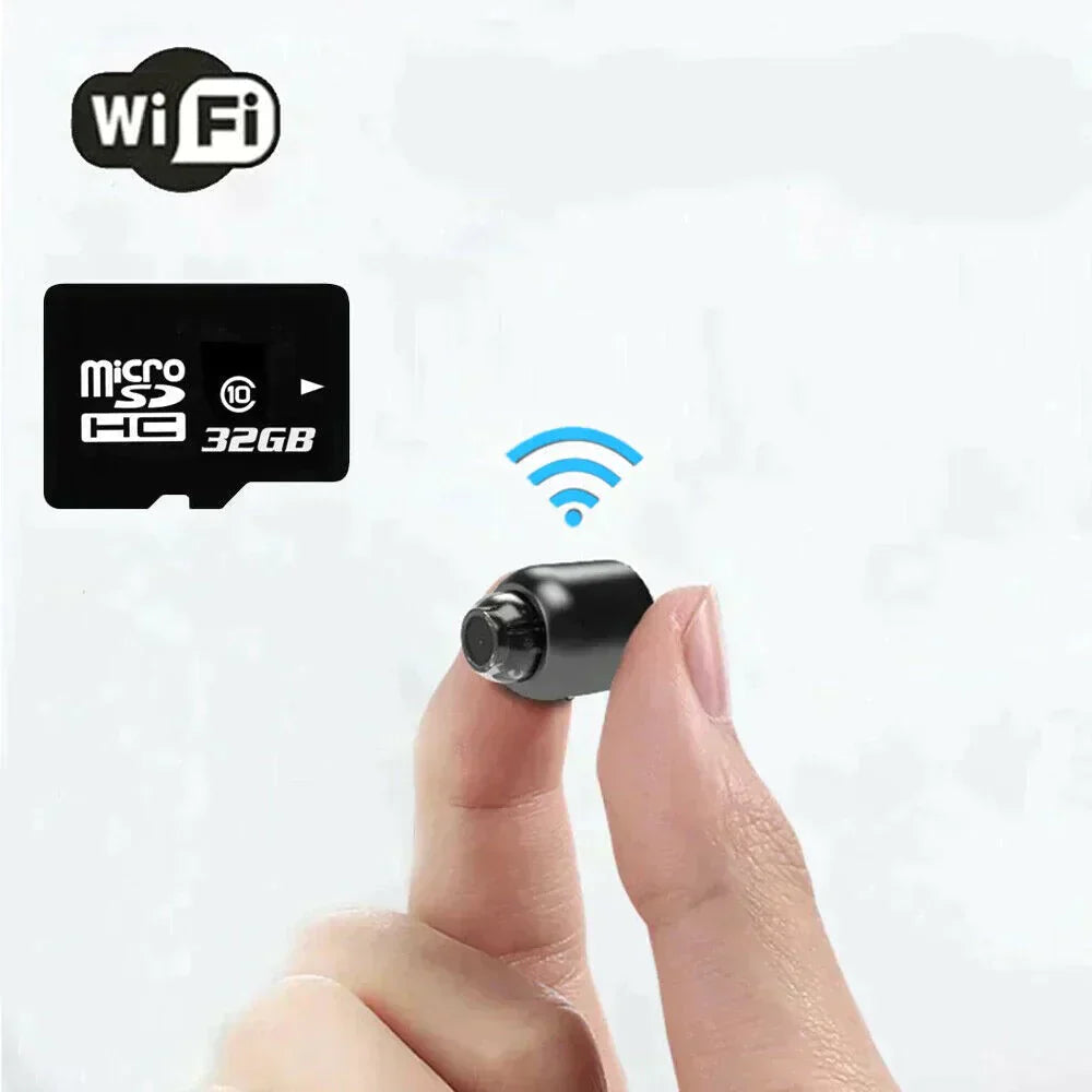 Ultrakleine WiFi-Überwachungskamera - 1080P HD | Nachtsicht
