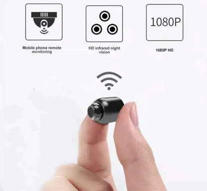 Ultrakleine WiFi-Überwachungskamera - 1080P HD | Nachtsicht