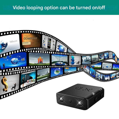 Mikro HD Sicherheitskamera - Kompakt, HD &amp; Bewegungsmelder