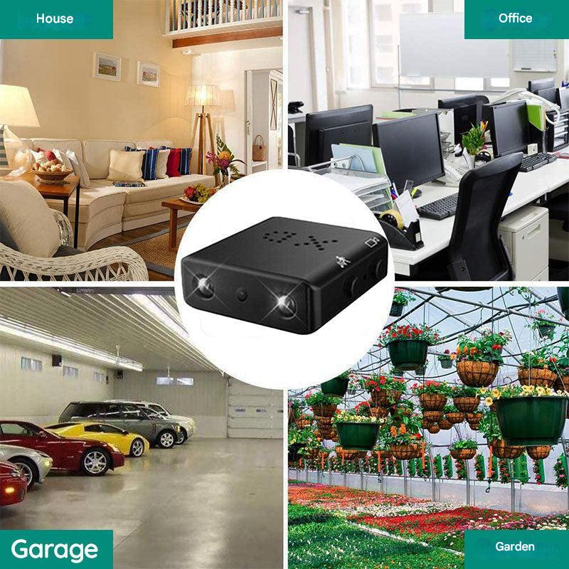 Mikro HD Sicherheitskamera - Kompakt, HD &amp; Bewegungsmelder