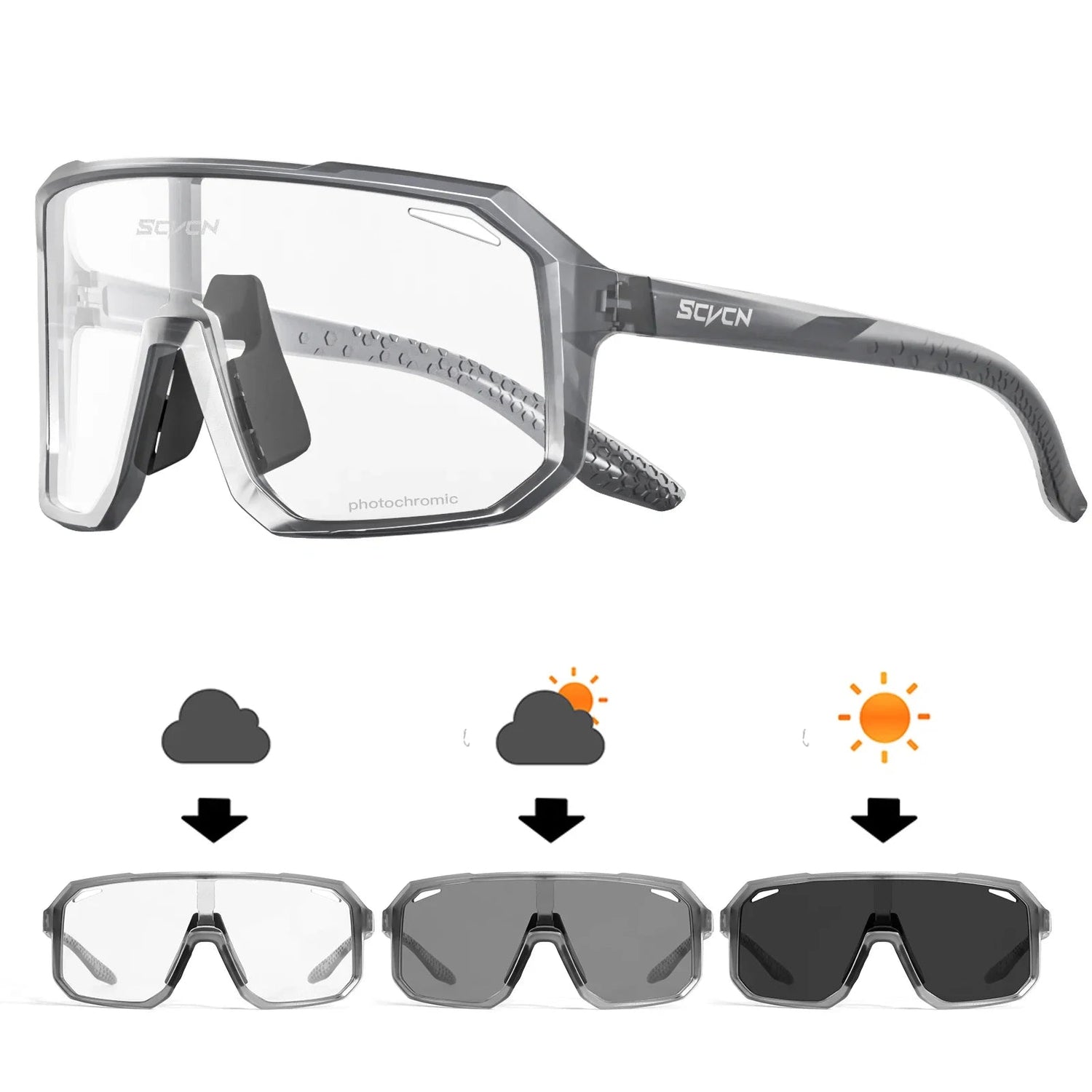 Sonnenbrille für Radfahrer - UV400 Schutz | Unisex