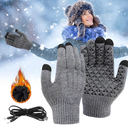 USB Elektrische Heizhandschuhe | Touchscreen &amp; Warm