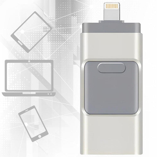 USB-Flash-Laufwerk für iPhone &amp; Android - 128 GB Hochgeschwindigkeits-Speicher für Fotos, Videos und Dateiübertragung