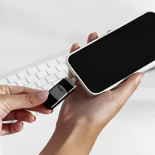 USB-Flash-Laufwerk für iPhone &amp; Android - 128 GB Hochgeschwindigkeits-Speicher für Fotos, Videos und Dateiübertragung