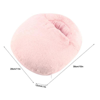 USB Fußwärmer 5V – Elektrisches Heizkissen für Füße und Hände, Waschbarer Plüsch, 50–60 °C