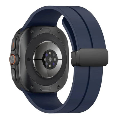 Magnetisches Silikon-Sportuhrband für Samsung Watch 7 Ultra