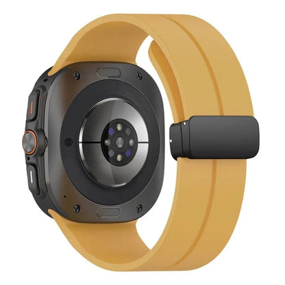 Magnetisches Silikon-Sportuhrband für Samsung Watch 7 Ultra