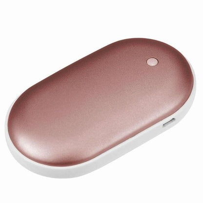 Wiederaufladbare Handwärmer mit Powerbank für kalte Tage