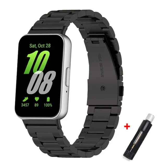 Edelstahl-Uhrenarmband für Samsung Fit 3