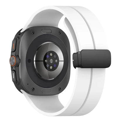 Magnetisches Silikon-Sportuhrband für Samsung Watch 7 Ultra