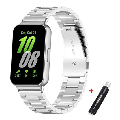 Edelstahl-Uhrenarmband für Samsung Fit 3